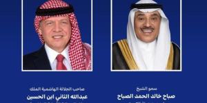 ولي العهد الكويتي يبعث ببرقية تهنئة إلى ملك الأردن بذكرى الاستقلال لبلاده