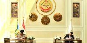 الأكاديمية العسكرية للدراسات العليا والإستراتيجية توقع بروتوكول تعاون مع وزارة الشباب والرياضة