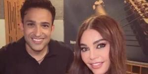 تامر حسين يروج لأغنيتين جديدتين مع هيفاء وهبي
