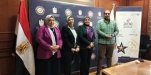 وفد جامعة دمنهور يشارك بورشة عمل تدريبية بعنوان "كيفية إدارة الجائزة الداخلية" المنظمة من قبل جائزة مصر للتميز الحكومي