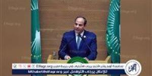 عاجل- السيسي في يوم إفريقيا: نجدد التزام مصر الراسخ بوحدة القارة وتعزيز مسار التنمية المستدامة