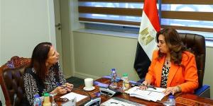 وزيرة التنمية المحلية تبحث مع الرئيس التنفيذي لهيئة فولبرايت مصر مجالات التعاون المشترك