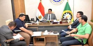 لجنة التصرفات العقارية بالدقهلية تبحث طلبات التصرف الخاصة بمستثمرى المنطقة الصناعية فى جمصة