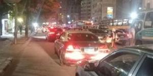 شلل بالحركة المرورية بعد حدوث حريق وتسريب غاز بمحطة الوقود برمسيس