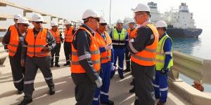 وزير البترول يتفقد استعدادات البنية التحتية بالسخنة لتأمين إمدادات الغاز خلال الصيف