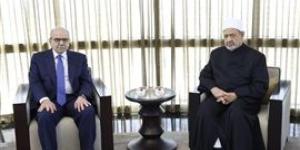 الإمام الأكبر يستقبل رئيس وزراء لبنان ويؤكِّد دعم الأزهر غير المحدود للشعب اللبناني