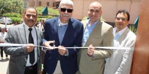 رئيس جامعة المنوفية يفتتح مسجد كلية الزراعة بعد تجديده