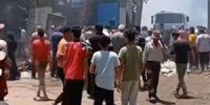 السيطرة على حريق داخل مصنع مفروشات بقرية الفيروسات في الدقهلية دون خسائر بشرية