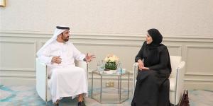 رئيس البرلمان العربي يلتقي رئيسة اللجنة الوطنية لحقوق الإنسان في قطر