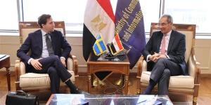 وزير الاتصالات: هناك تعاون مثمر بين مصر والسويد فى مجالات التحول الرقمى والبنية التحتية