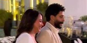 بالصور| خطوبة الفنان مصطفى منصور على الفنانة هايدي رفعت
