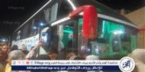 "بالطبل والزغاريد" الاسايطة يودعون حجاج بيت الله الحرام قبل سفرهم لأداء مناسك فريضة الحج