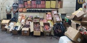 الأمن يضبط 1,5 مليون قطعة ألعاب نارية مختلفة في الغربية