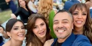 أبرزهم يسرا ونجلاء بدر.. نجوم الفن من حفل زفاف أمينة خليل