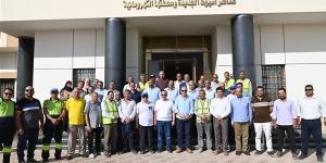 محافظ أسيوط ووزير الري يتفقدان قناطر أسيوط الجديدة