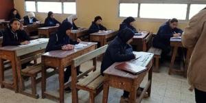نموذج حل امتحان هندسة الصف الثالث الإعدادي محافظة المنيا 2025 الترم الثاني
