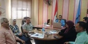 وكيل تعليم كفر الشيخ يتابع امتحانات الشهادة الاعدادية من غرفة العمليات