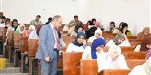 انضباط وهدوء بلجان كليات "العلوم وطب الأسنان والتمريض" جامعة قناة السويس