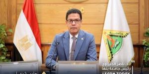 رئيس جامعة بنها يستقبل الأنبا مكسيموس للتهنئة بعيد الأضحى المبارك