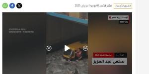 شبكة CNN الإخبارية تستعين بفيديوهات موقع بصراحة في تغطية "عاصفة الإسكندرية"