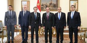 السيسي يستقبل وزير الخارجية الإيراني ومدير عام الوكالة الدولية للطاقة الذرية.. صور
