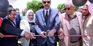 محافظ سوهاج يتفقد المدرسة المصرية اليابانية ويفتتح حديقة الزهور بجهينة