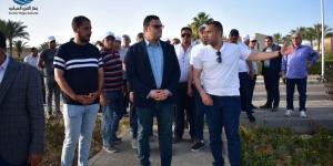 رئيس جهاز القري السياحيةيعلن الإنتهاء من تنفيذ أعمال رفع كفاءة طريق 22