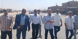 نائب محافظ الجيزة يتابع تنفيذ أعمال الخطة الاستثمارية بمركزي الصف وأطفيح