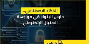 الذكاء الاصطناعي.. حارس البنوك في مواجهة الاحتيال الإلكتروني | إنفوجراف
