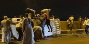 إصابة 10 أشخاص في حادث سير مروع على الطريق الدولي بدمنهور