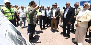 وزير الإسكان ومحافظ الإسكندرية يتفقدان مشروع ...