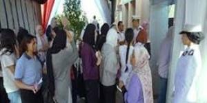 استعدادات امنيه مكثفه و الدفع بعناصر الشرطة النسائية خلال امتحانات الثانويه العامه
