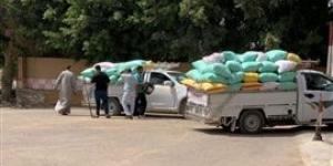 استمرار استقبال محصول القمح المحلي للمواقع التخزينية بالشرقية