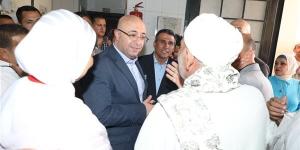 محافظ بني سويف يوجه بحلول لمطالب واحتياجات وشكاوى أهالي كوم أبو خلاد