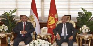 محافظ بورسعيد يستقبل رئيس الأكاديمية العربية للعلوم والتكنولوجيا والنقل البحري