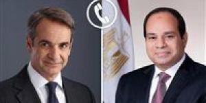 الرئيس السيسي ورئيس وزراء اليونان يؤكدان ضرورة وقف التصعيد الحالي بين إسرائيل وإيران