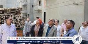 محافظ المنيا يتفقد مشروع المجمع السكني بديل عمارات الإيواء بمنطقة أبو هلال السلخانة