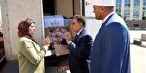 محافظ الدقهلية يشهد استلام دفعة جديدة من لحوم صكوك الأوقاف لتوزيعها علي الأسر الأولي بالرعاية