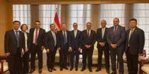 وزير الاستثمار يبحث مع شركات صينية فرص التعاون في الطاقة وتحلية المياه والصناعات الاستراتيجية
