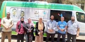 فحص وعلاج 1488 مواطنا خلال قافلة طبية مجانية بكفر الشيخ