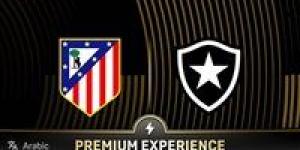 التشكيل الرسمي لمباراة أتلتيكو مدريد وبوتافوجو في كأس العالم للأندية