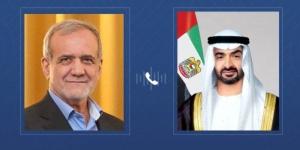 هاتفيًا.. الإمارات وإيران تبحثان المستجدات في المنطقة