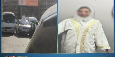 مهتزة نفسيا.. ضبط فتاة أعتلت سيارة أعلى كوبرى أكتوبر بالقاهرة