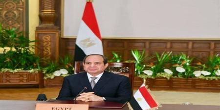 السيسي يؤكد محورية القضية الفلسطينية للأمة العربية والرفض التام للتهجير