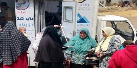 تقديم خدمات طبية لـ233 مواطنًا خلال قافلة مجانية بإيتاي البارود في البحيرة