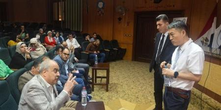 رئيس جامعة كفر الشيخ يستقبل وفد جامعة "Soochow" الصينية