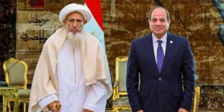 مصر.. المتحدث الرئاسي ينشر صور استقبال الرئيس السيسي لسلطان طائفة البهرة بالهند