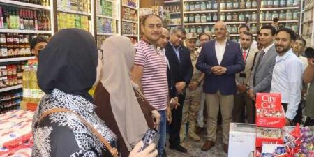 محافظ القليوبية يفتتح منافذ بيع جهاز مستقبل مصر ...