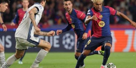 التشكيل الرسمي لمباراة برشلونة وإنتر ميلان في دوري أبطال أوروبا