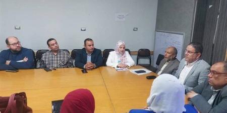 وكيل "صحة المنوفية" يبحث آليات المتابعة وتطبيق اللوائح بعدالة وشفافية